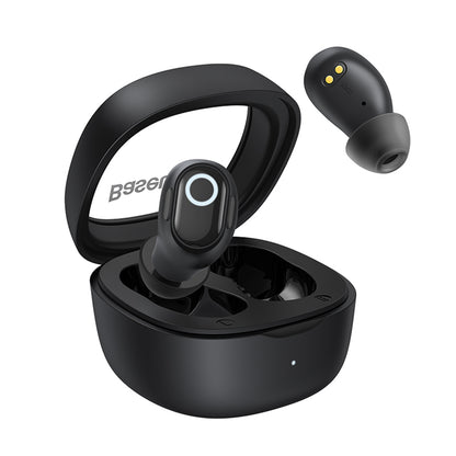Handsfree Bluetooth Baseus Bowie WM02, TWS, Preto NGTW370201