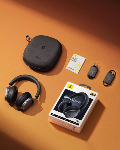 Handsfree Bluetooth Baseus Inspire XH1 Sound by Bose, A2DP, ANC, Preto A00085701123-00