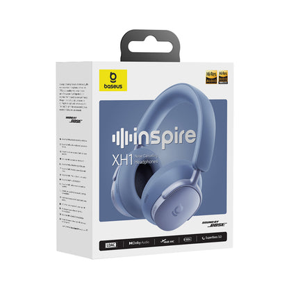Handsfree Bluetooth Baseus Inspire XH1 Sound by Bose, A2DP, ANC, Azul A0203601