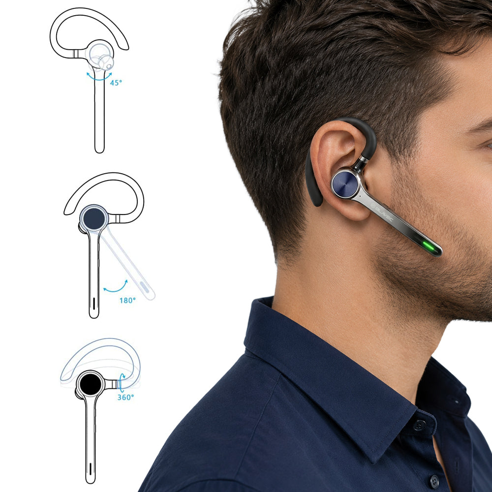 Blavec Talk 1 Bluetooth Handsfree, MultiPoint, A2DP, Black