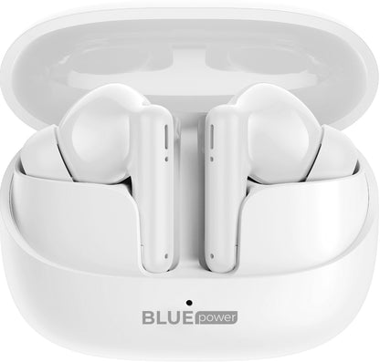 Mãos-livres Bluetooth Bluetooth Blue Power BPX34, TWS, branco 