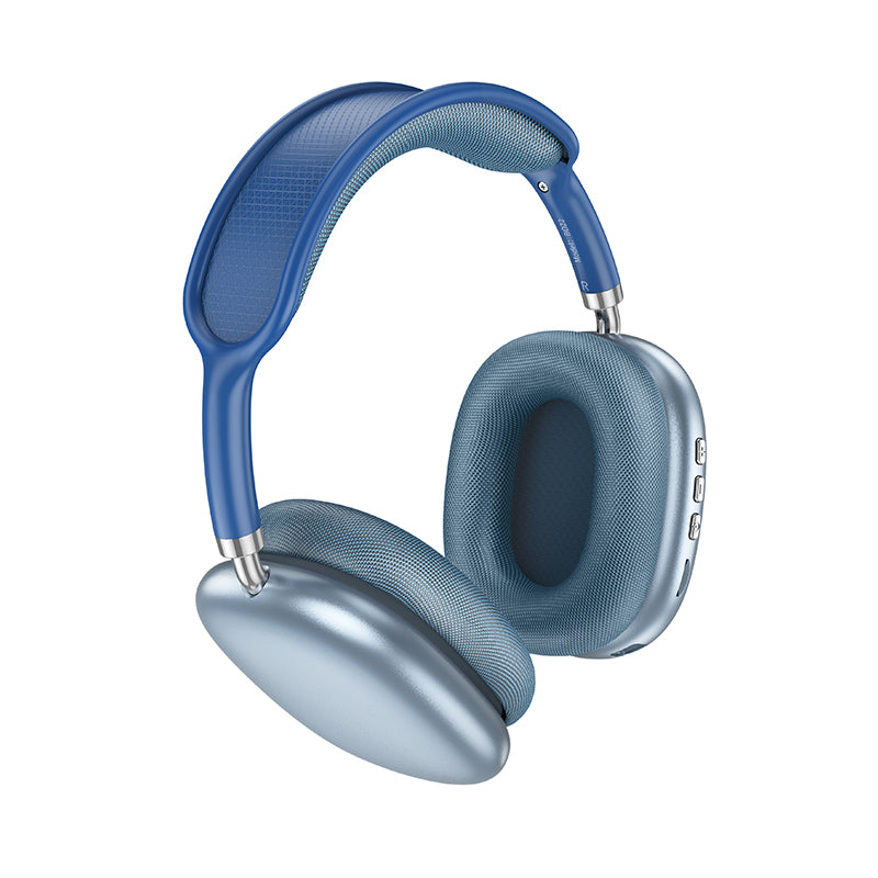 Auriculares Bluetooth Borofone BO22 Elegant, A2DP, Azul