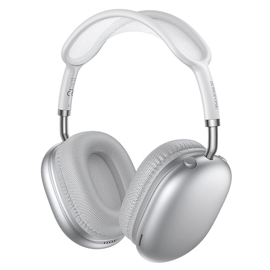 Handsfree Bluetooth Borofone BO36 Tone, A2DP, Prateado