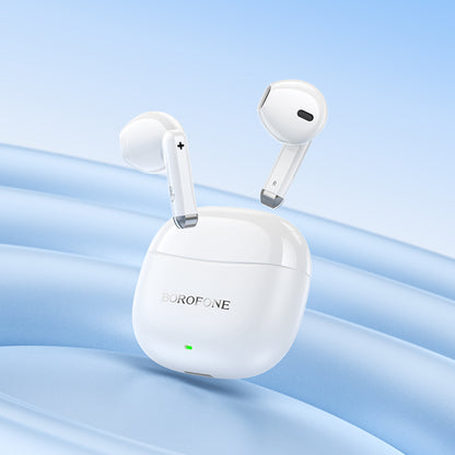 Handsfree Bluetooth Borofone BW88 Deep Rhyme, TWS, Branco