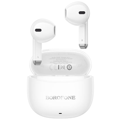 Handsfree Bluetooth Borofone BW88 Deep Rhyme, TWS, Branco