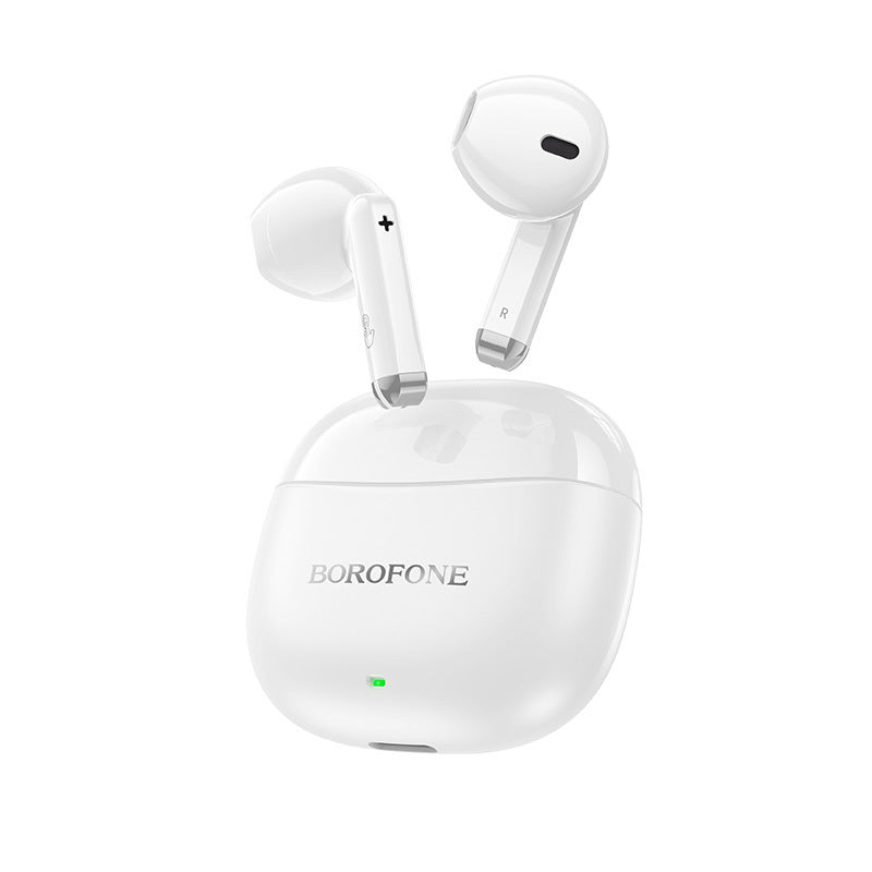 Handsfree Bluetooth Borofone BW88 Deep Rhyme, TWS, Branco