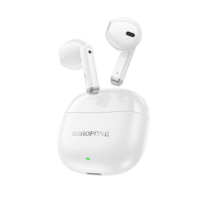 Handsfree Bluetooth Borofone BW88 Deep Rhyme, TWS, Branco