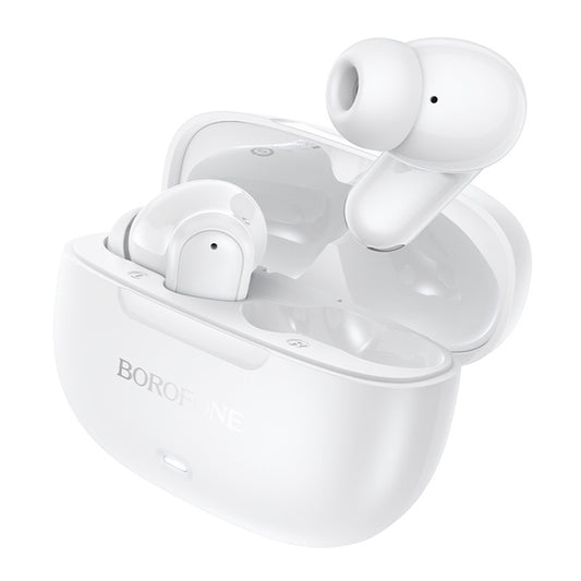 Auriculares Bluetooth Borofone BW96 Mellow, TWS, Branco
