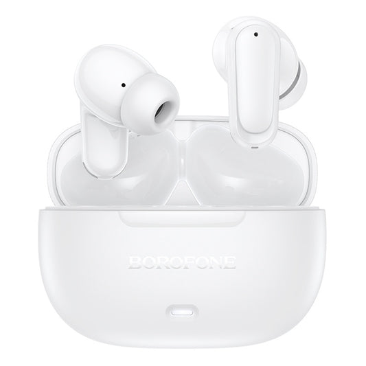 Auriculares Bluetooth Borofone BW96 Mellow, TWS, Branco