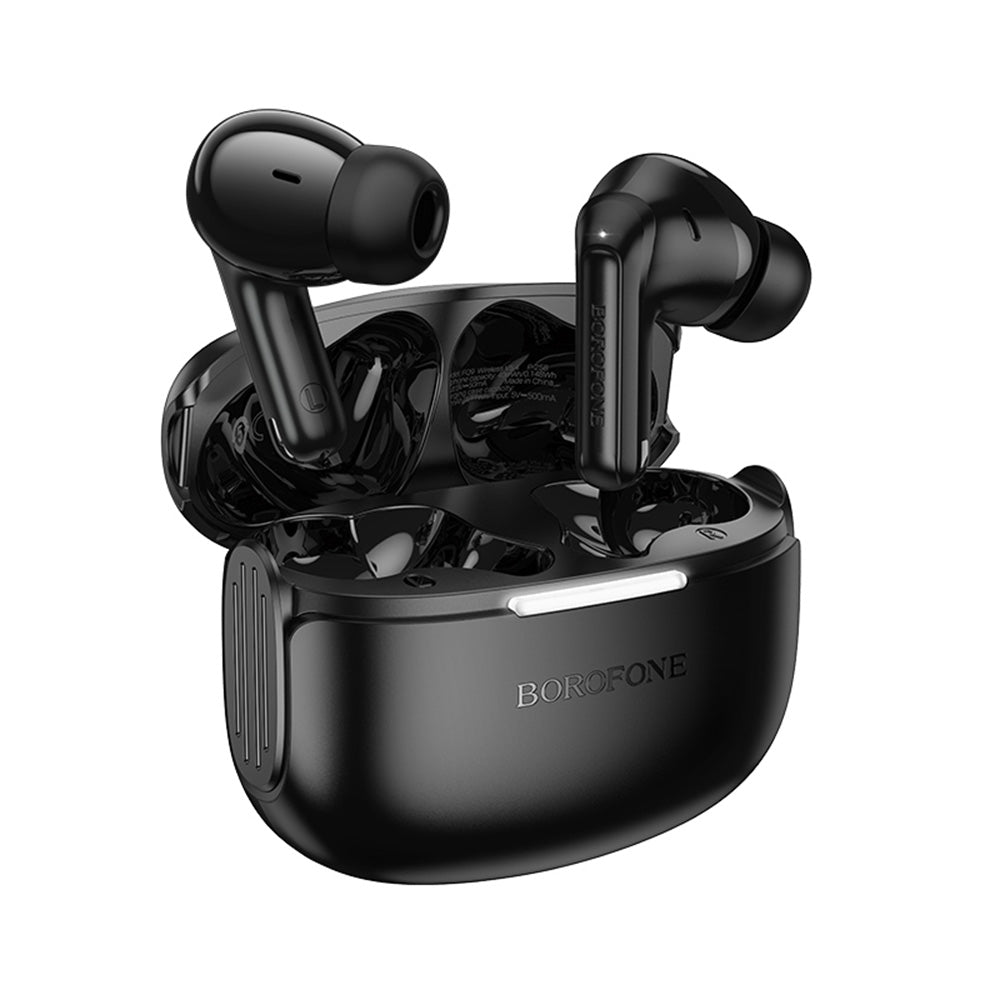 Handsfree Bluetooth Borofone FQ9 Peaceful, TWS, Preto