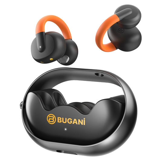 Auricular Bluetooth Bugani Clip B21, TWS, Preto