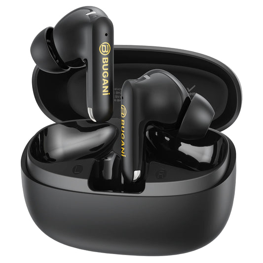 Auriculares Bluetooth Bugani Freebuds B20, TWS, ANC, Preto