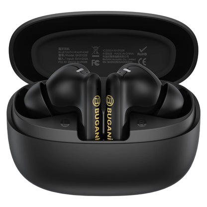 Auriculares Bluetooth Bugani Freebuds B20, TWS, ANC, Preto