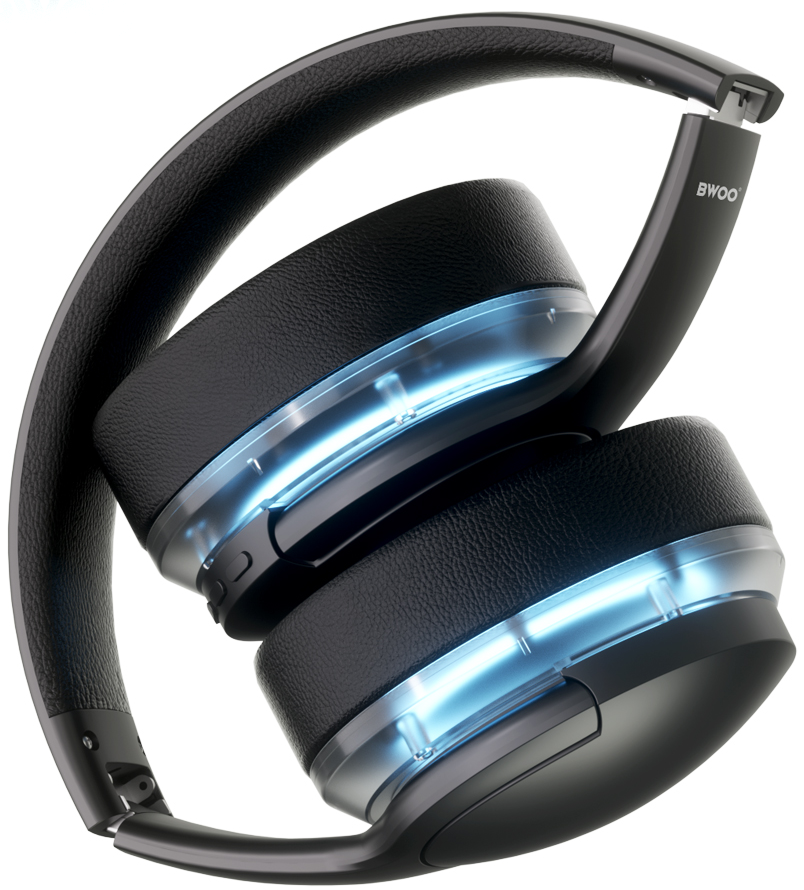 Auricular Bluetooth BWOO BO-BW587, A2DP, ANC, Preto