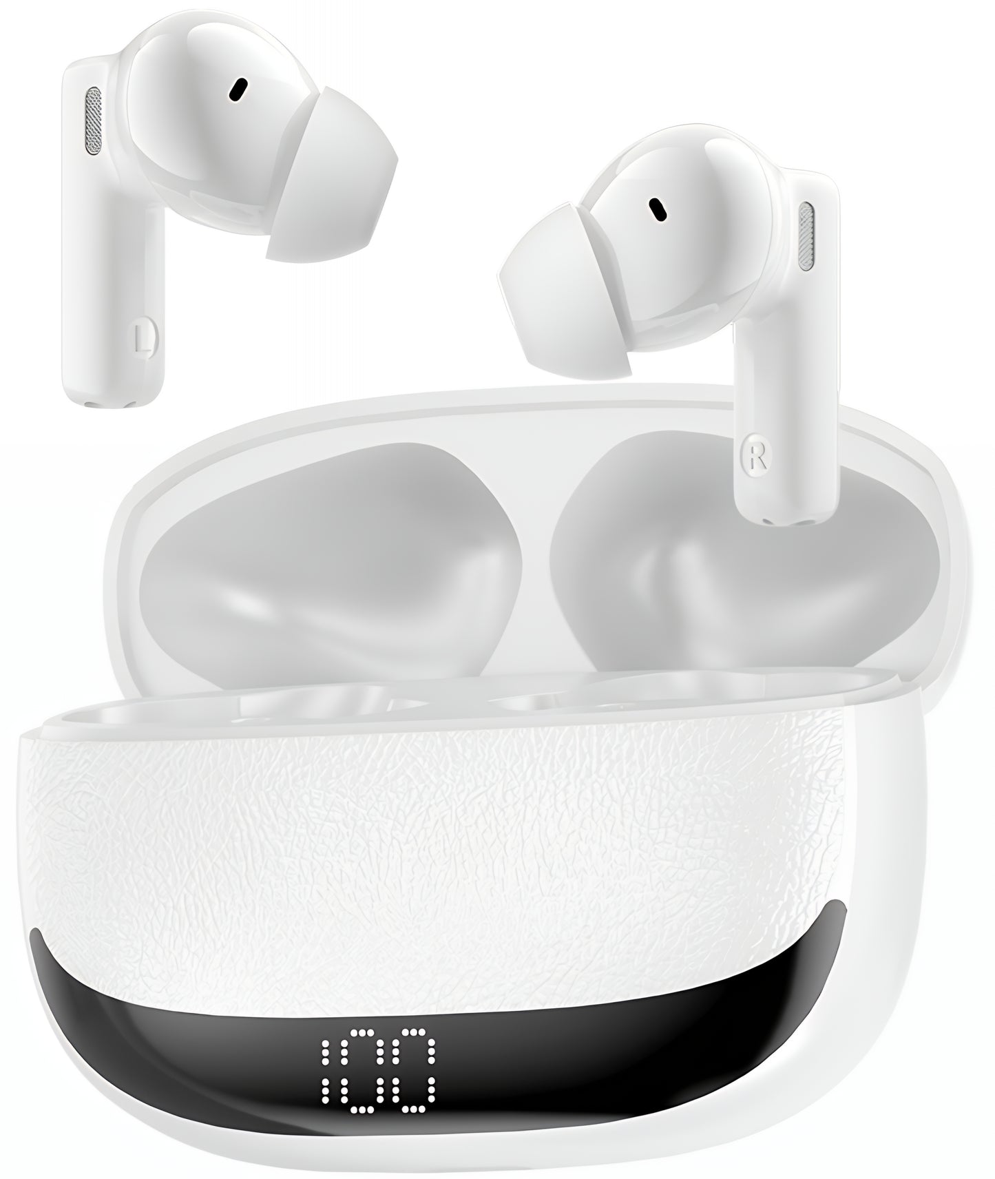 Bluetooth Handsfree BWOO BW40, TWS, ANC, White