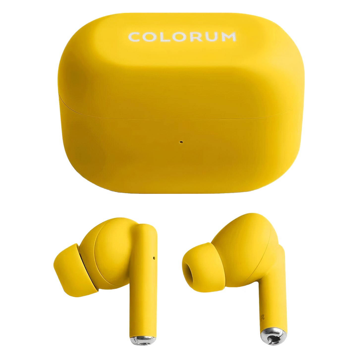 Mãos-livres Bluetooth Colourum CTWS-05, TWS, Amarelo 