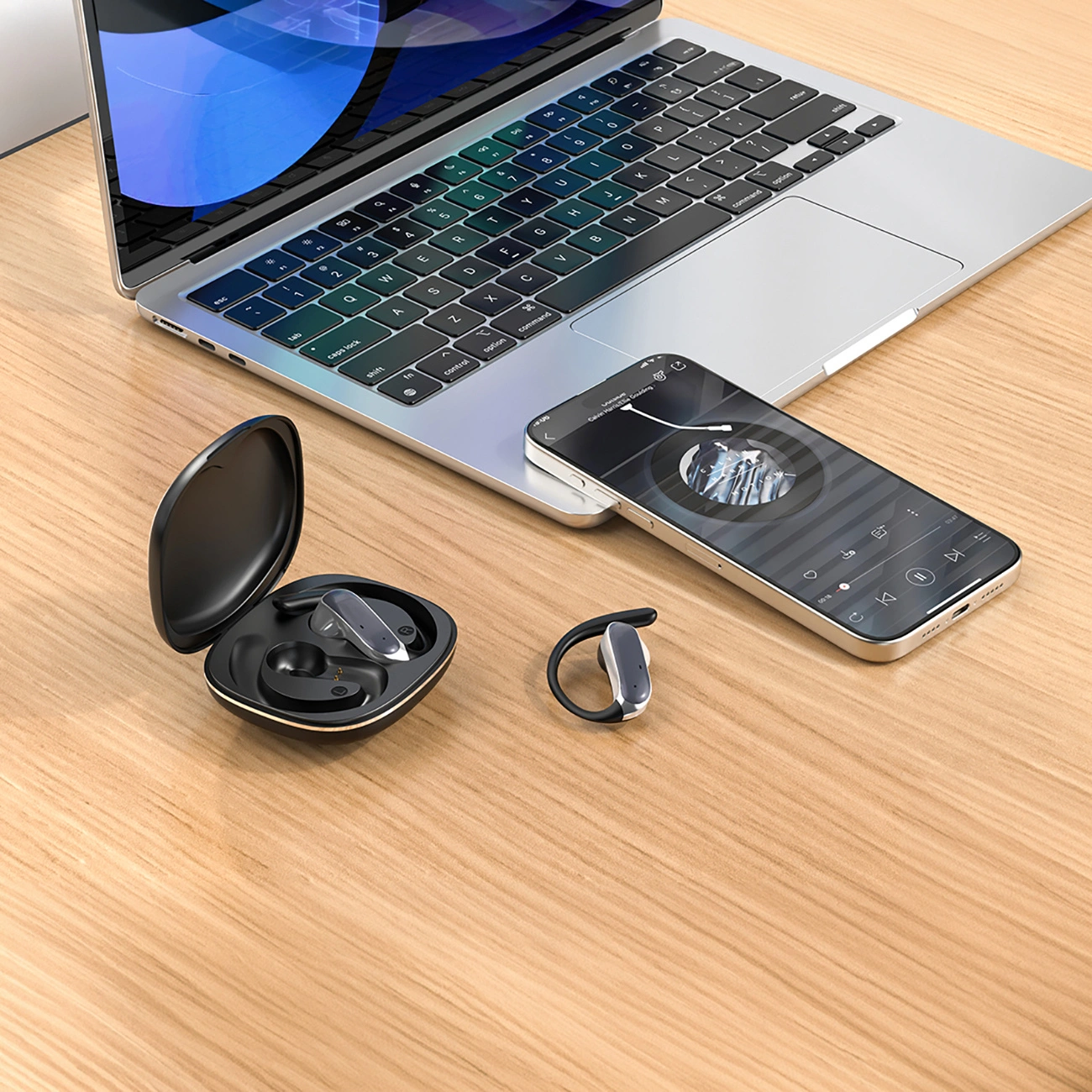 Handsfree Bluetooth Dudao U17Z, TWS, Preto