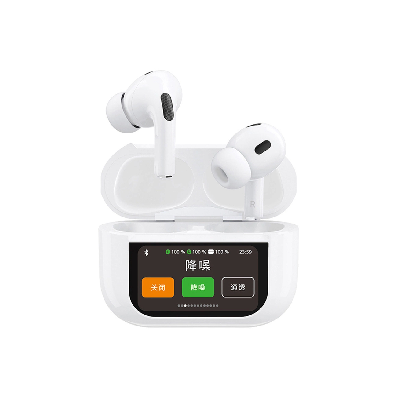 Handsfree Bluetooth Dudao U19 Display, TWS, Branco, Recondicionado