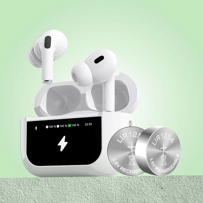 Handsfree Bluetooth Dudao U19 Display, TWS, Branco, Recondicionado