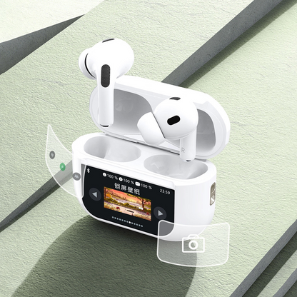 Handsfree Bluetooth Dudao U19 Display, TWS, Branco, Recondicionado