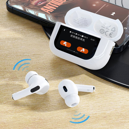 Handsfree Bluetooth Dudao U19 Display, TWS, Branco