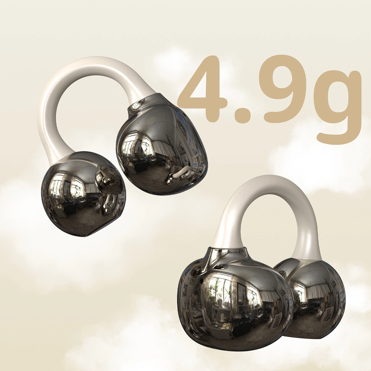 Handsfree Bluetooth Dudao U20, TWS, Branco