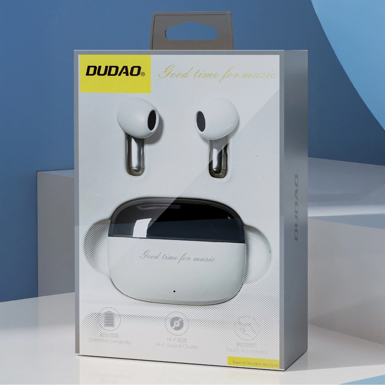 Handsfree Bluetooth Dudao U8, TWS, Branco