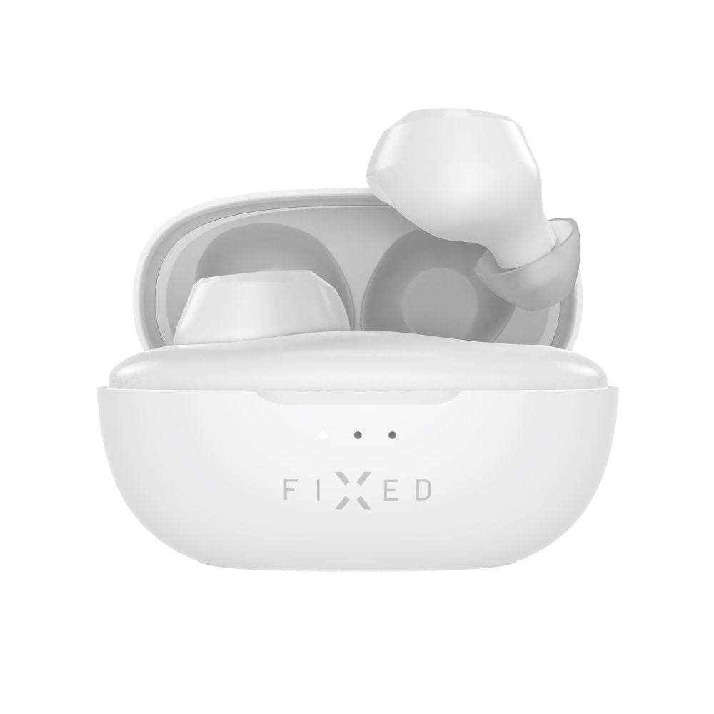 Handsfree Bluetooth Fixo, TWS, Branco