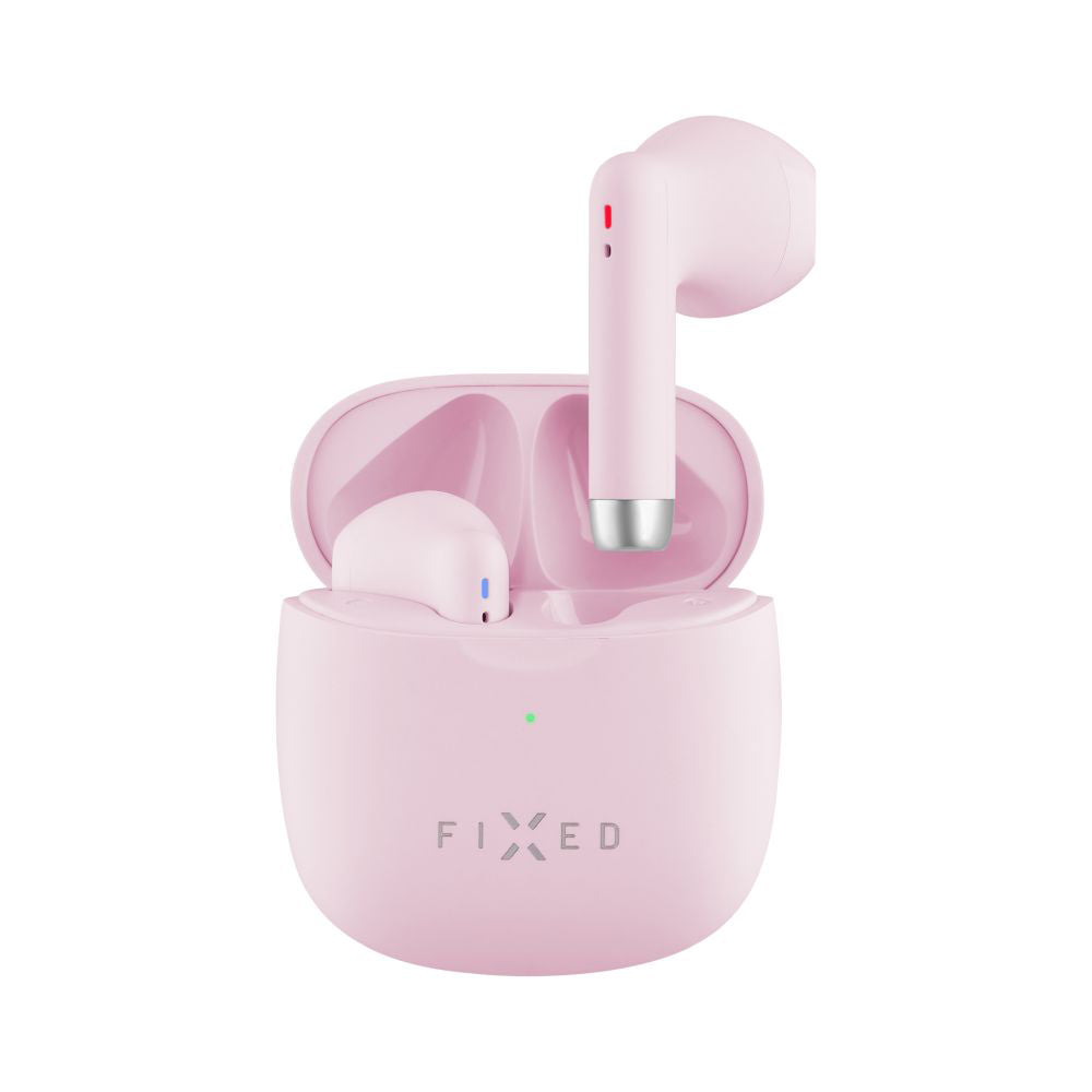Handsfree Bluetooth Fixo, TWS, Rosa