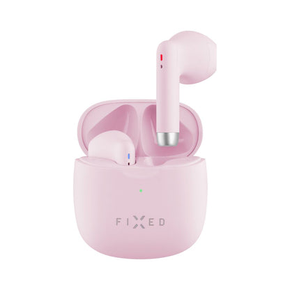 Handsfree Bluetooth Fixo, TWS, Rosa