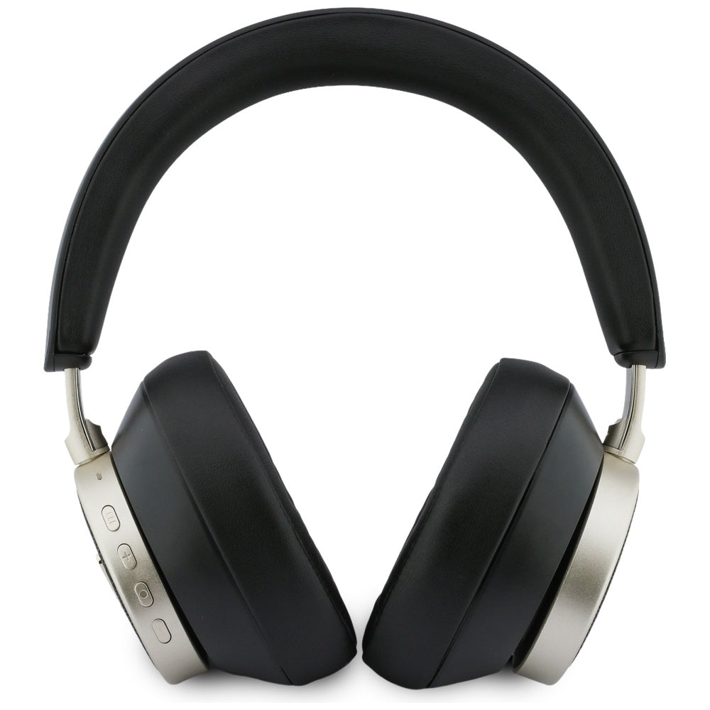 Handsfree Bluetooth Guess 4G Logotipo Triângulo Dourado, A2DP, Preto