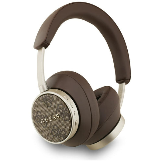 Handsfree Bluetooth Guess 4G Classic Logo, A2DP, Castanho