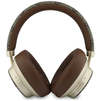 Handsfree Bluetooth Guess 4G Gold Script Metal, A2DP, Castanho