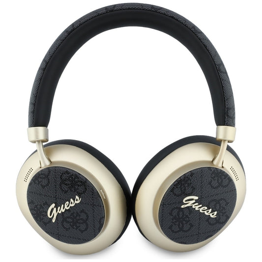 Auricular Bluetooth Mãos Livres Guess 4G Gold Script Metal, A2DP, Preto