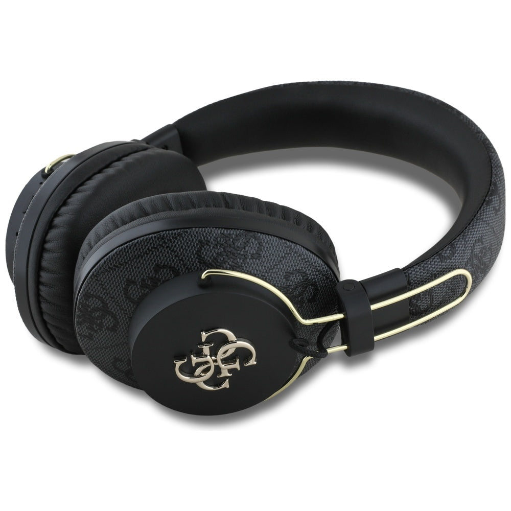 Handsfree Bluetooth Guess 4G Metal Logo, A2DP, Preto