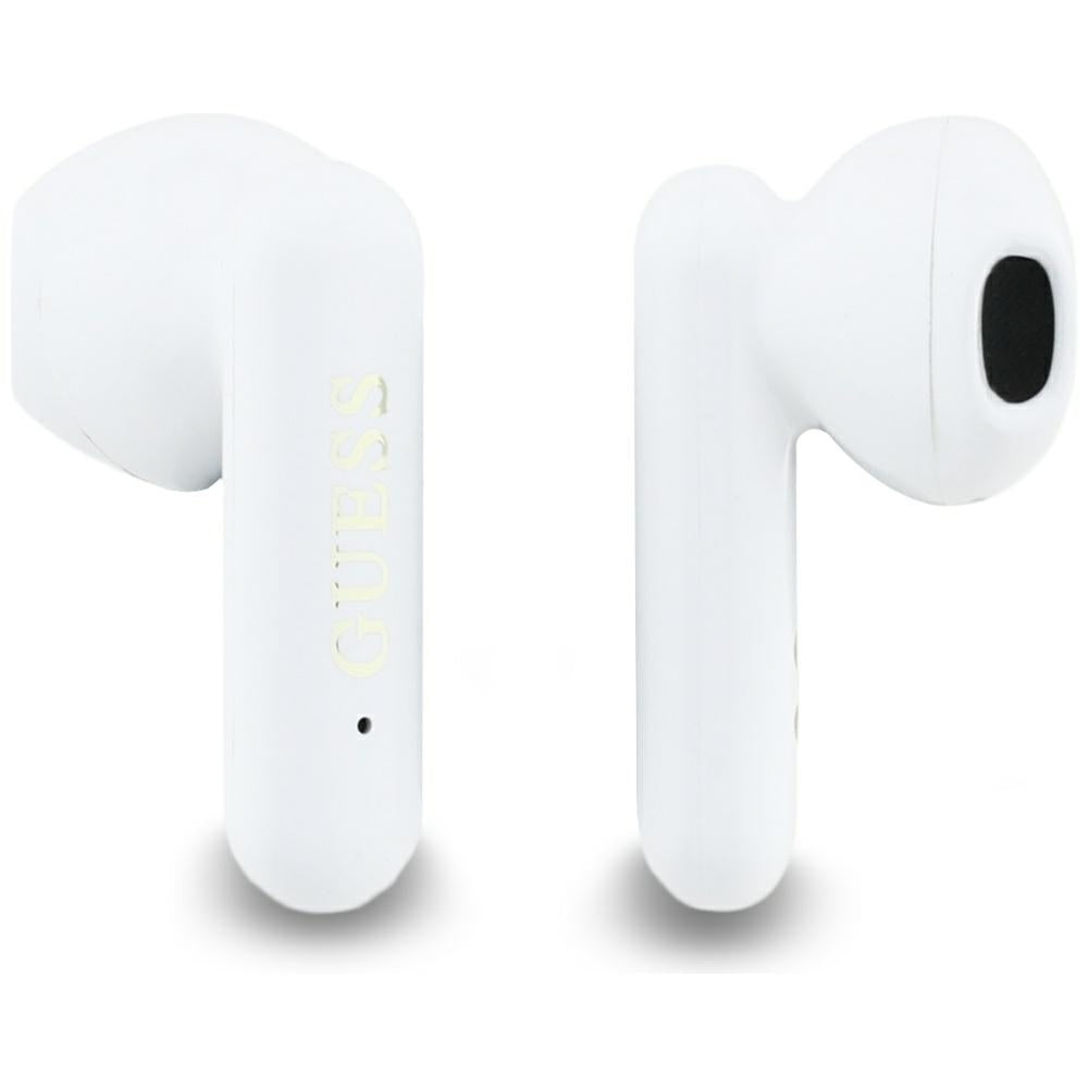 Handsfree Bluetooth Guess 4G Metal Logo, TWS, Branco