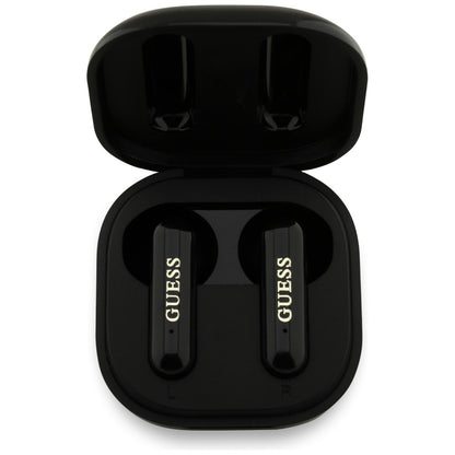 Handsfree Bluetooth Guess 4G Metal Logo, TWS, Preto