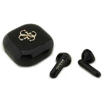 Handsfree Bluetooth Guess 4G Metal Logo, TWS, Preto