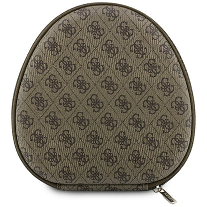 Handsfree Bluetooth Guess 4G Logotipo Triângulo Dourado, A2DP, Castanho