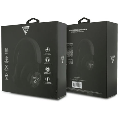 Handsfree Bluetooth Guess 4G Triangle Logo, A2DP, Preto