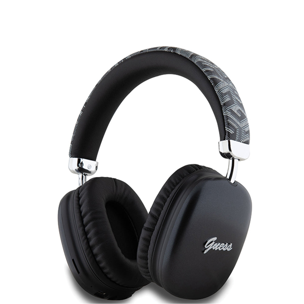 Handsfree Bluetooth Guess GCube Metallic Script Logo, A2DP, Preto