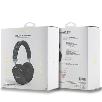 Handsfree Bluetooth Guess GCube Metallic Script Logo, A2DP, Preto
