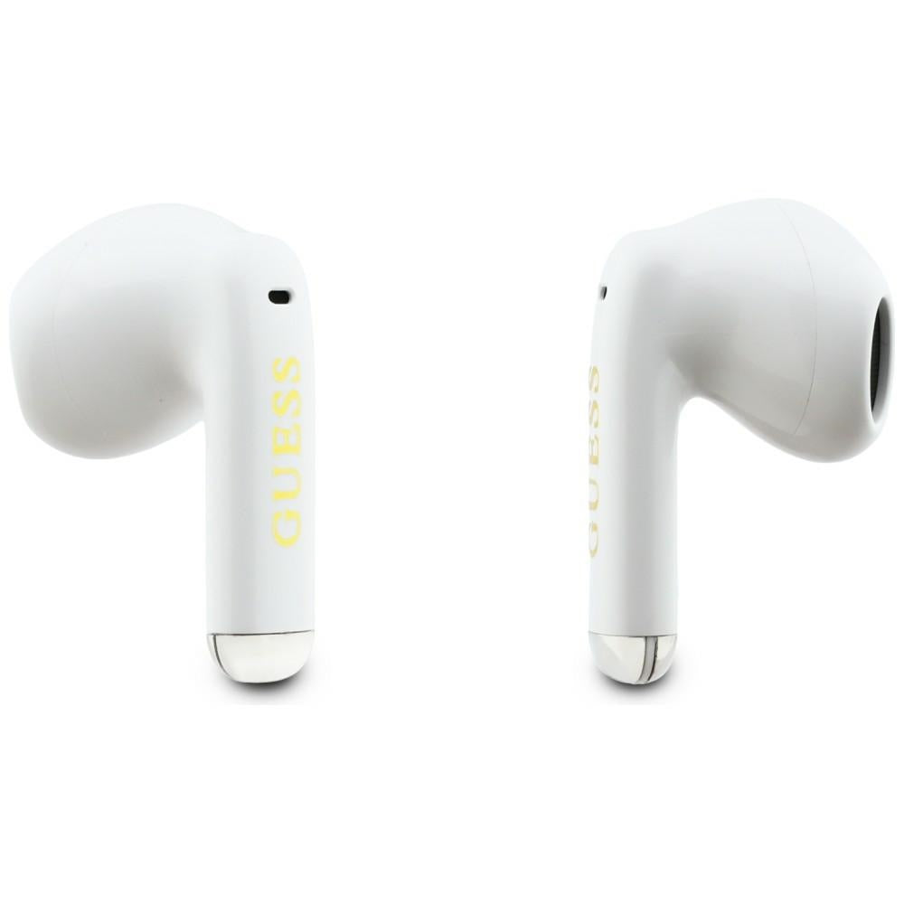 Handsfree Bluetooth Guess Glossy Gold Line Classic, TWS, Roxo