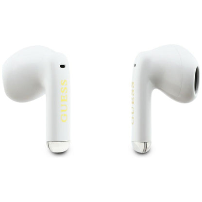 Handsfree Bluetooth Guess Glossy Gold Line Classic, TWS, Roxo