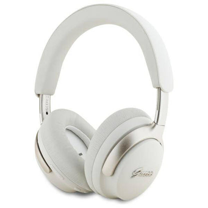 Handsfree Bluetooth Guess Metal Script Logo, A2DP, ANC, Bege