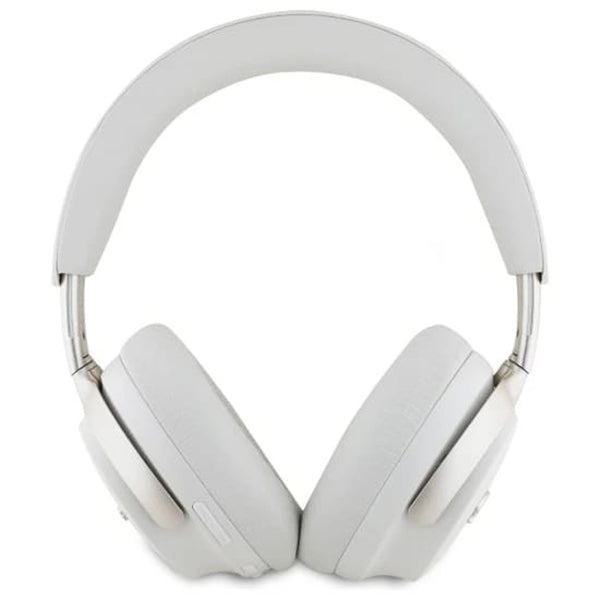Handsfree Bluetooth Guess Metal Script Logo, A2DP, ANC, Bege