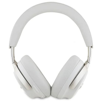 Handsfree Bluetooth Guess Metal Script Logo, A2DP, ANC, Bege