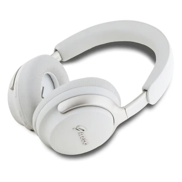 Handsfree Bluetooth Guess Metal Script Logo, A2DP, ANC, Bege