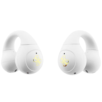 Auricular Bluetooth Mãos Livres Guess Mini Classic, TWS, Branco