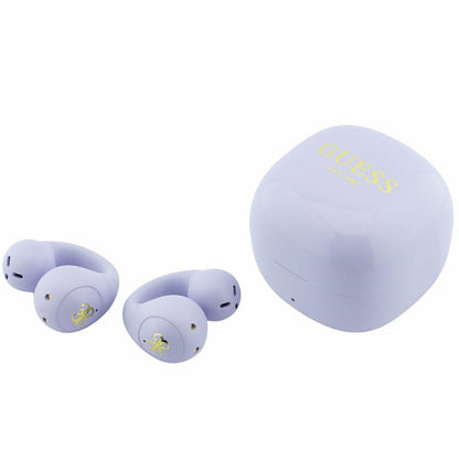 Handsfree Bluetooth Guess Mini Classic, TWS, Roxo